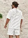 Ensemble de dehors Décontracté Gaufré pour Homme 2.webp