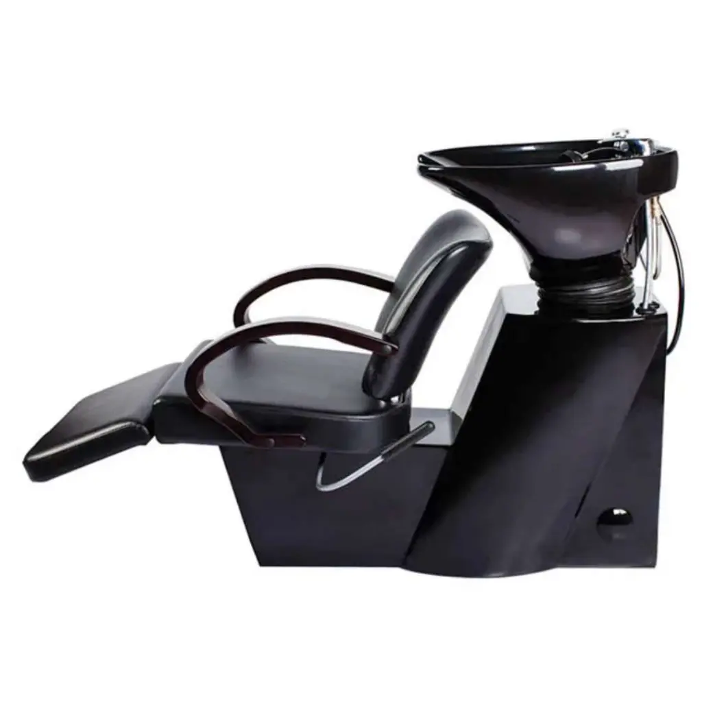 unité de lavage de cheveux électrique moderne mobilier de salon de beauté de luxe barbier avec station de massage bol et chaise de shampoing 06.webp