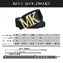 Maikun Ceinture réversible en cuir PU pour homme avec boucle5.webp