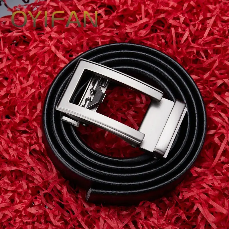 OYIFAN mode hommes ceinture en cuir véritable boucle automatique6.webp