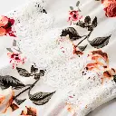 Robe Evasée à Encolure ras du cou Elégante en Dentelle avec Touche Florale.webp