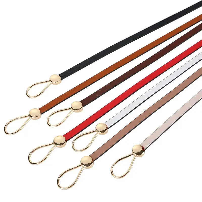 Ceinture Femmes en Cuir Véritable pour Robes, Ceintures Réglables7.webp