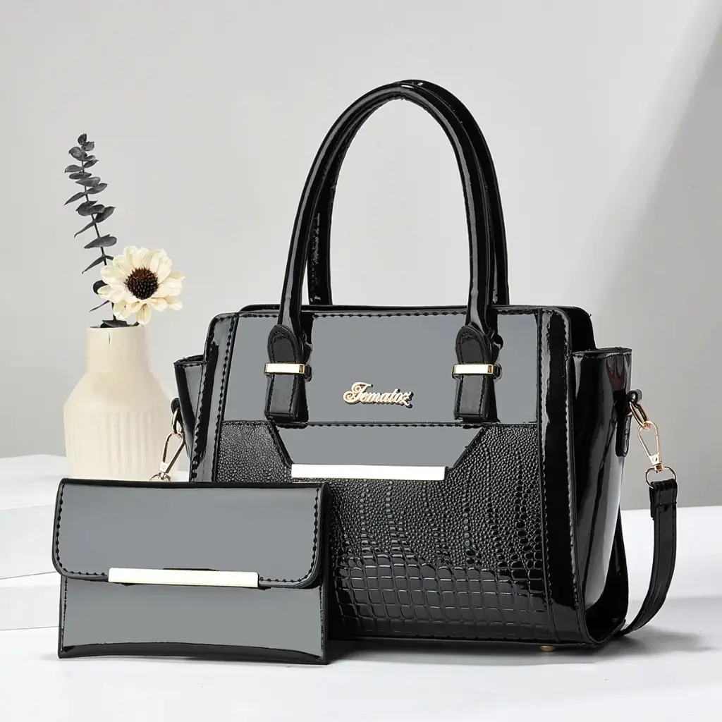 Nouveau sac à main imprimé Crocodile de grande capacité Pour Femmes 10.webp