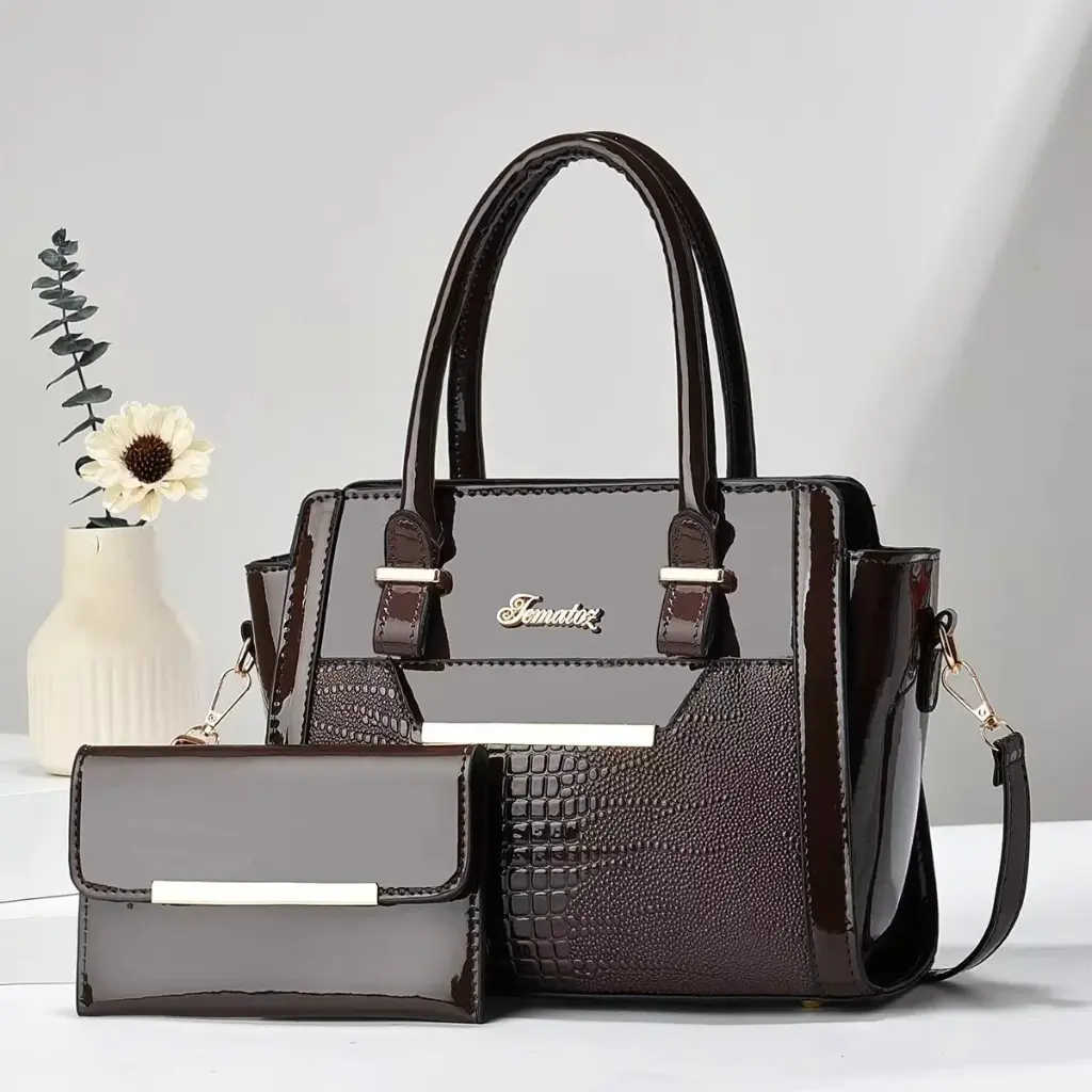 Nouveau sac à main imprimé Crocodile de grande capacité Pour Femmes 14.webp