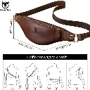 BULLCAPTAIN – sac de ceinture en cuir Crazy Horse pour hommes5.webp
