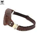 BULLCAPTAIN – sac de ceinture en cuir Crazy Horse pour hommes6.webp