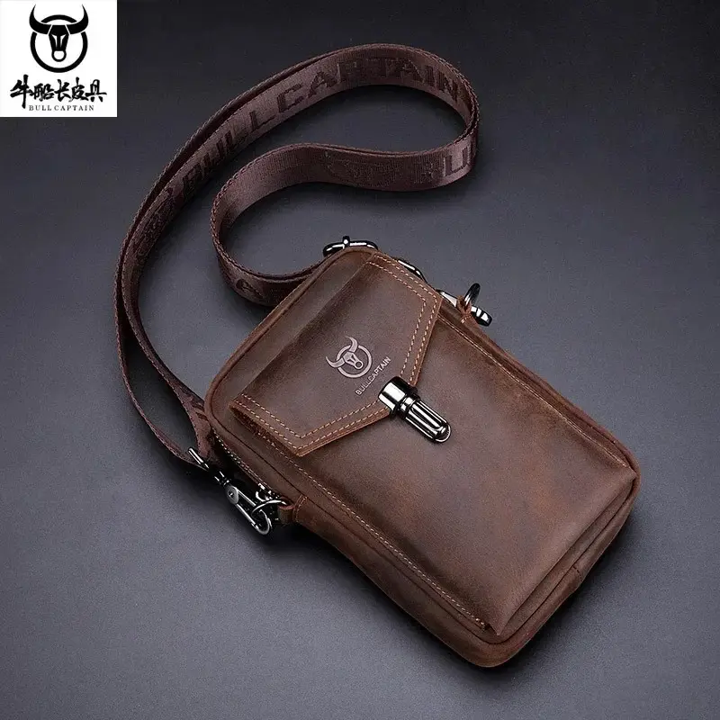 Elin-Sac en cuir de cheval pour homme, sac de téléphone portable multifonctionnel8.webp