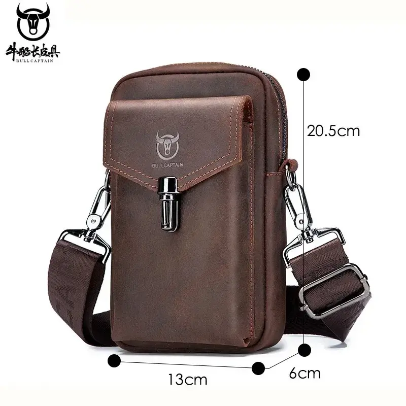 Elin-Sac en cuir de cheval pour homme, sac de téléphone portable multifonctionnel3.webp