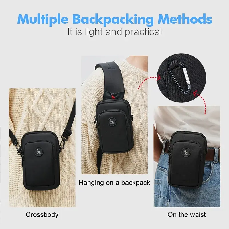 OIWAS-Sac à bandoulière pour homme, sac de taille, sac de téléphone4.webp