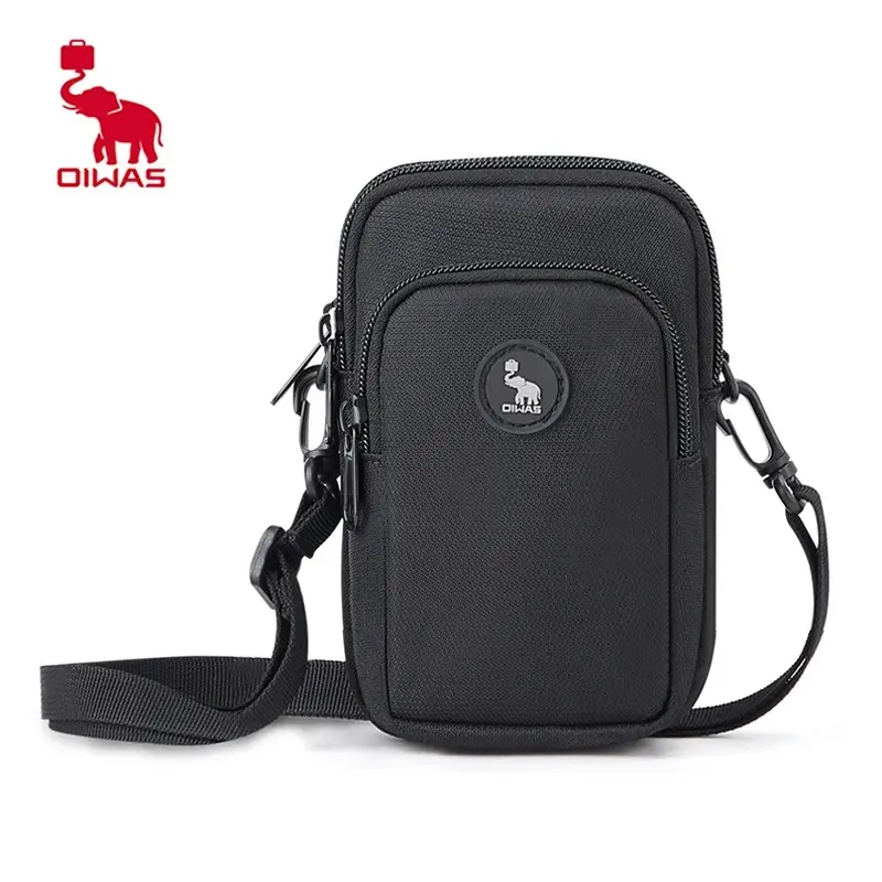 OIWAS-Sac à bandoulière pour homme, sac de taille, sac de téléphone1.webp