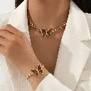 Ensemble de Bijoux Collier & Bracelet pour Femmes1.webp