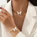 Ensemble de Bijoux Collier & Bracelet pour Femmes2.webp