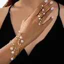 Ensemble de Bracelets et Bagues pour Femmes Bijoux à la Mode DS0403.webp