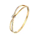 Bracelet en Zircon Demi-Cercle pour Femme2.webp