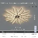 LED lampes suspendues de plafond modestes avec APP RC35.webp