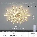 LED lampes suspendues de plafond modestes avec APP RC36.webp