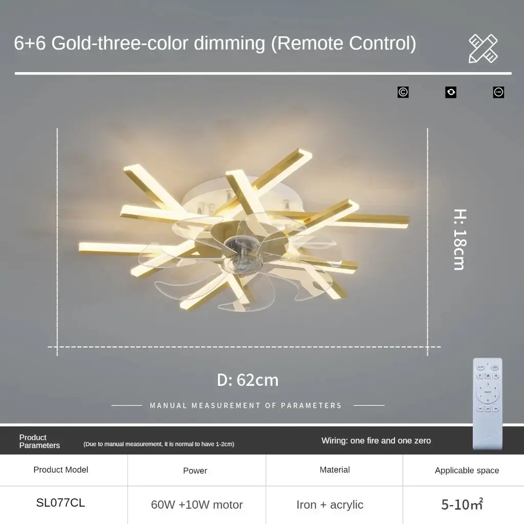 LED lampes suspendues de plafond modestes avec APP RC34.webp