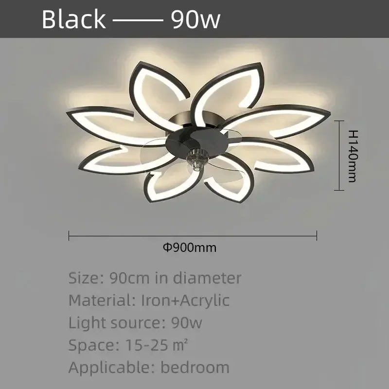 LED lampes suspendues de plafond modestes avec APP RC13.webp
