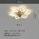 LED lampes suspendues de plafond modestes avec APP RC23.webp