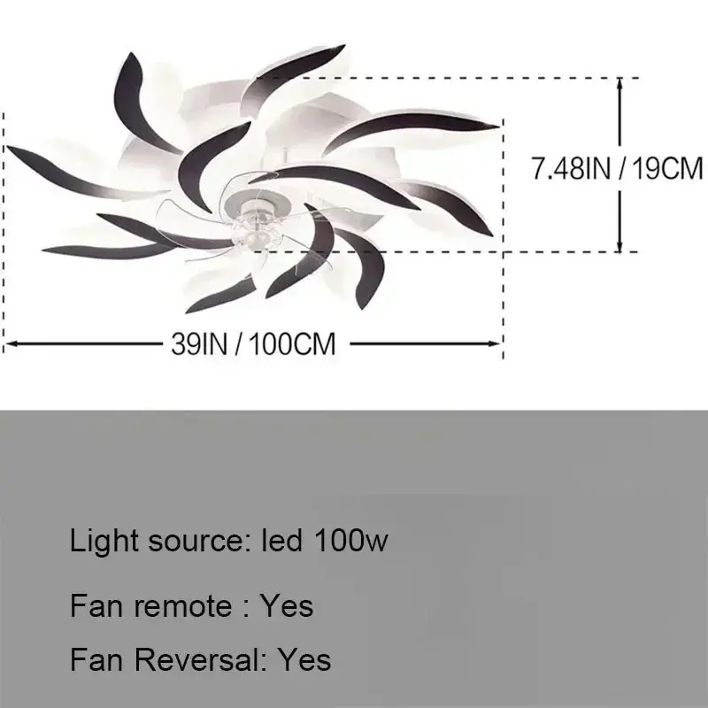 LED lampes suspendues de plafond modestes avec APP RC27.webp