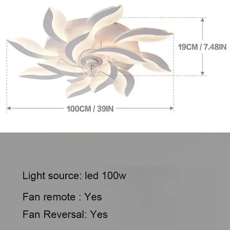 LED lampes suspendues de plafond modestes avec APP RC26.webp