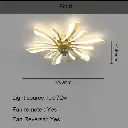 LED lampes suspendues de plafond modestes avec APP RC18.webp