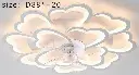 LED lampes suspendues de plafond modestes avec APP RC25.webp