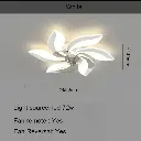 LED lampes suspendues de plafond modestes avec APP RC19.webp