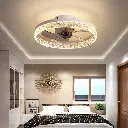 Lampe Led nordique avec ventilateur de plafond5.webp