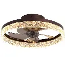 Lampe Led nordique avec ventilateur de plafond6.webp