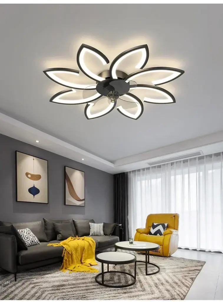 Plafonnier LED Suspendu au Design Modeste, Luminaire Décoratif d'Nik9.webp