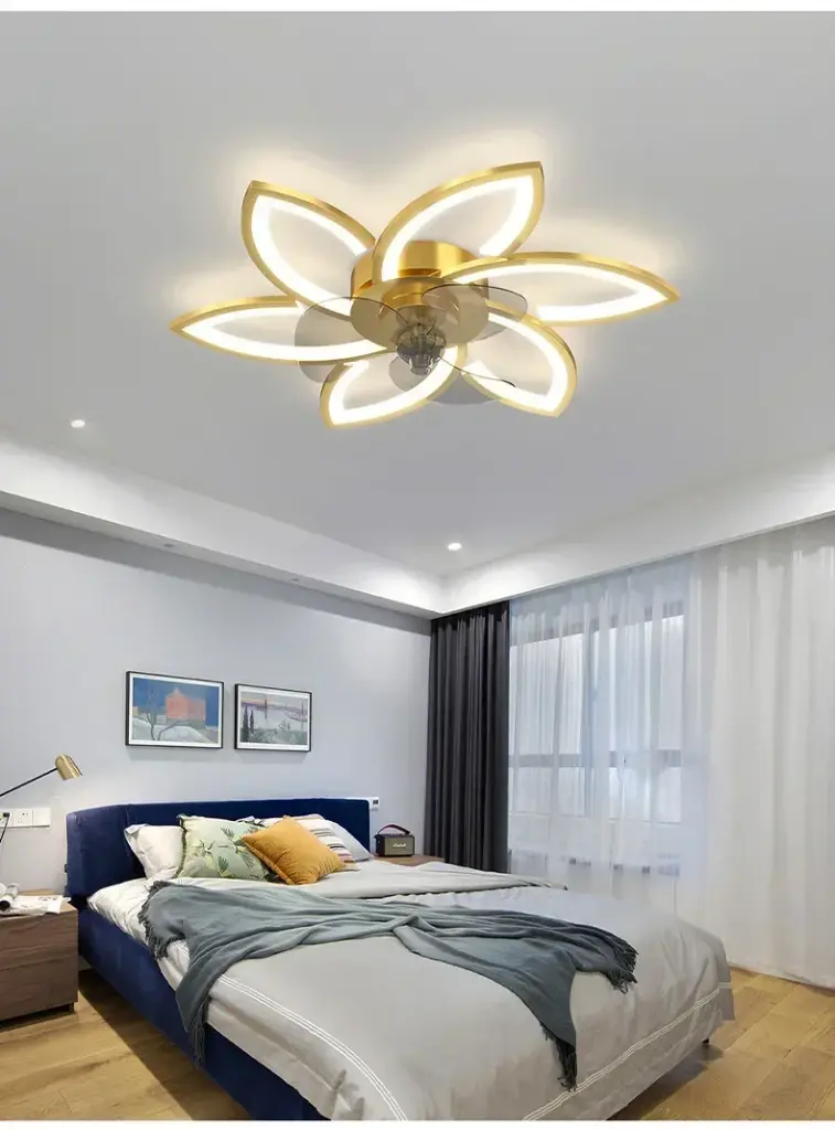 Plafonnier LED Suspendu au Design Modeste, Luminaire Décoratif d'Nik8.webp