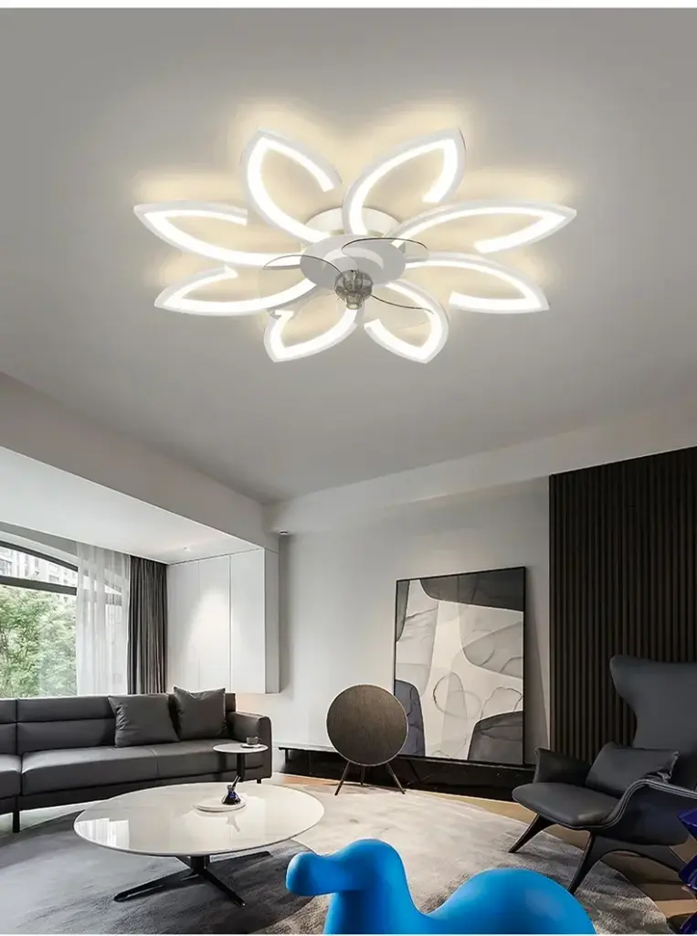 Plafonnier LED Suspendu au Design Modeste, Luminaire Décoratif d'Nik7.webp