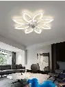 Plafonnier LED Suspendu au Design Modeste, Luminaire Décoratif d'Nik7.webp