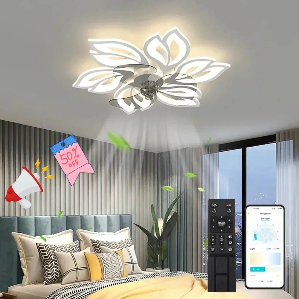 Plafonnier LED Suspendu au Design Modeste, Luminaire Décoratif d'Nik1.webp