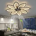 Plafonnier LED Suspendu au Design Modeste, Luminaire Décoratif d'Nik2.webp