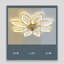 Plafonnier LED Suspendu au Design Modeste, Luminaire Décoratif d'Nik5.webp
