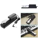 Pédale d'amortisseur de maintien pour clavier de Piano numérique noir5.webp