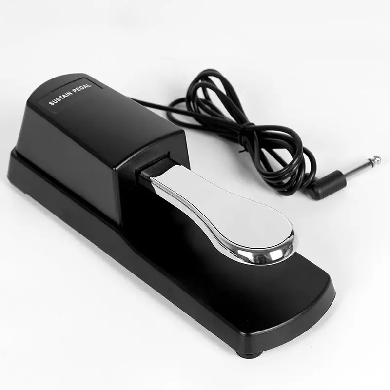 Pédale d'amortisseur de maintien pour clavier de Piano numérique noir2.webp