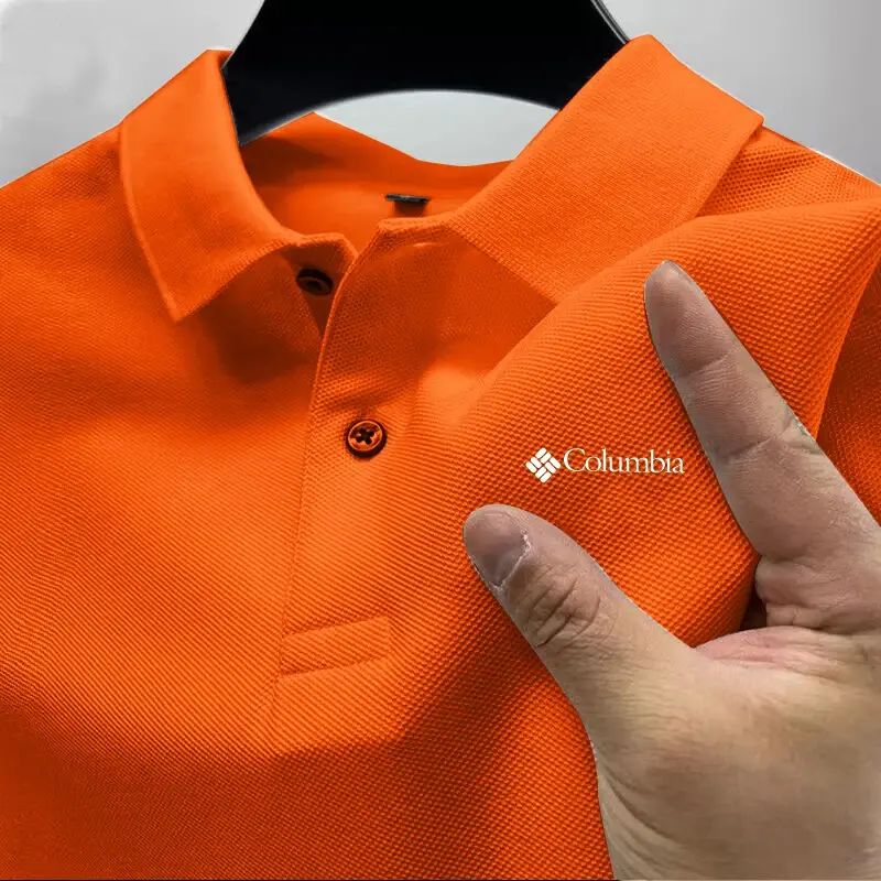 Polo réfléchissant pour hommes, adapté, respirant, décontracté1.webp