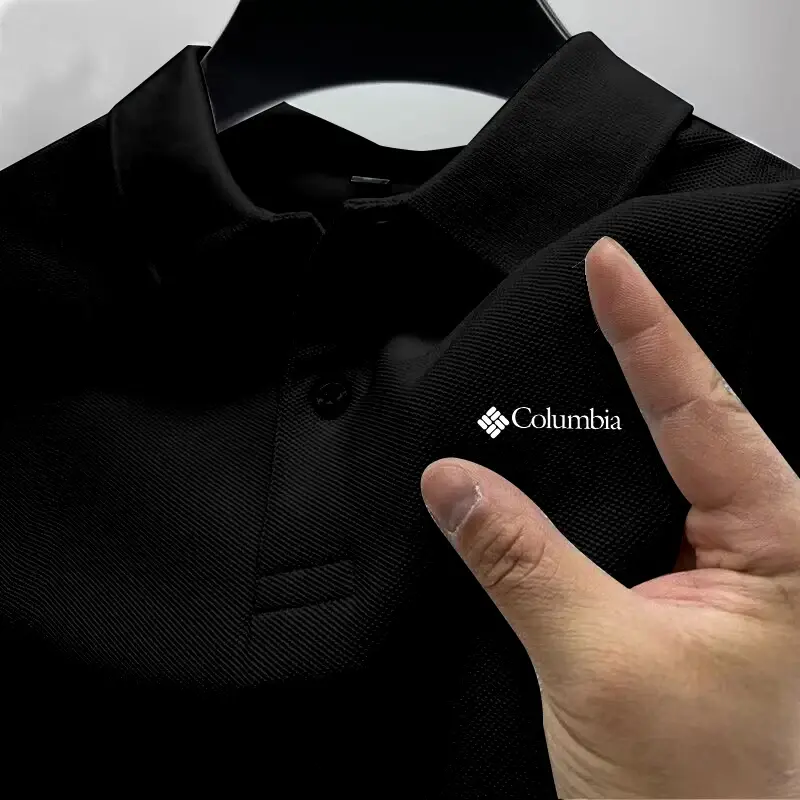 Polo réfléchissant pour hommes, adapté, respirant, décontracté2.webp