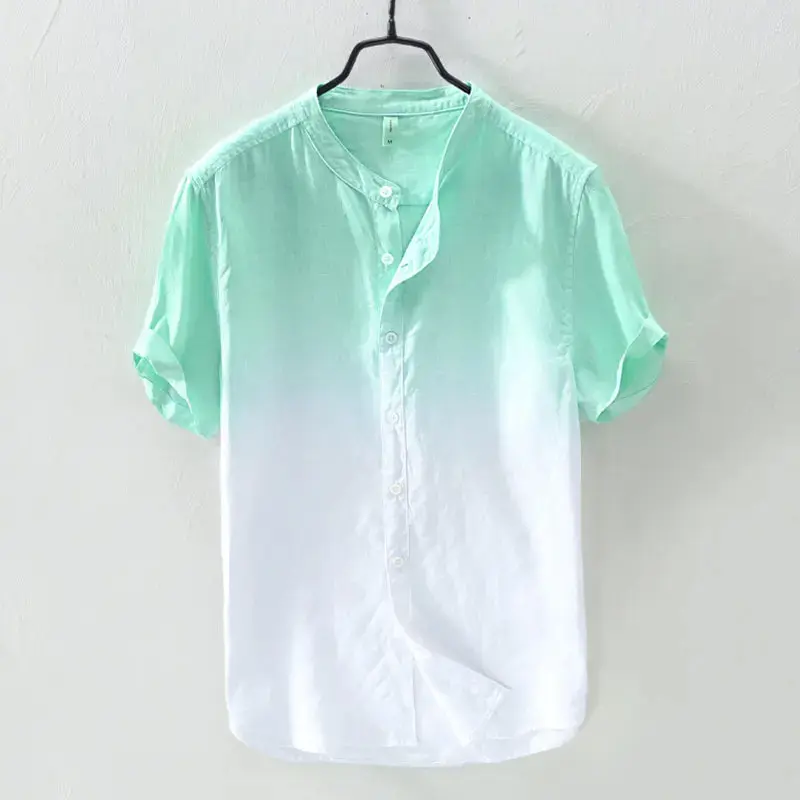 Chemise hawaïenne décontractée à manches courtes pour hommes5.webp