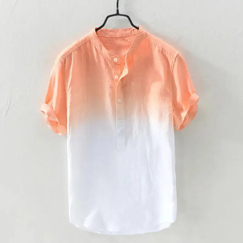 Chemise hawaïenne décontractée à manches courtes pour hommes4.webp