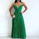 Jupe plissée sans manches BanRib pour femme7.webp