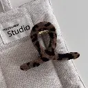 Ensemble de Barrettes à Imprimé Léopard Chic4.webp