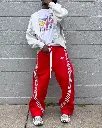 Pantalon Tricoté à Rayures, Rétro Américain 7.webp