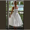 Robe mi-Longue Bouffante en Maille3.webp