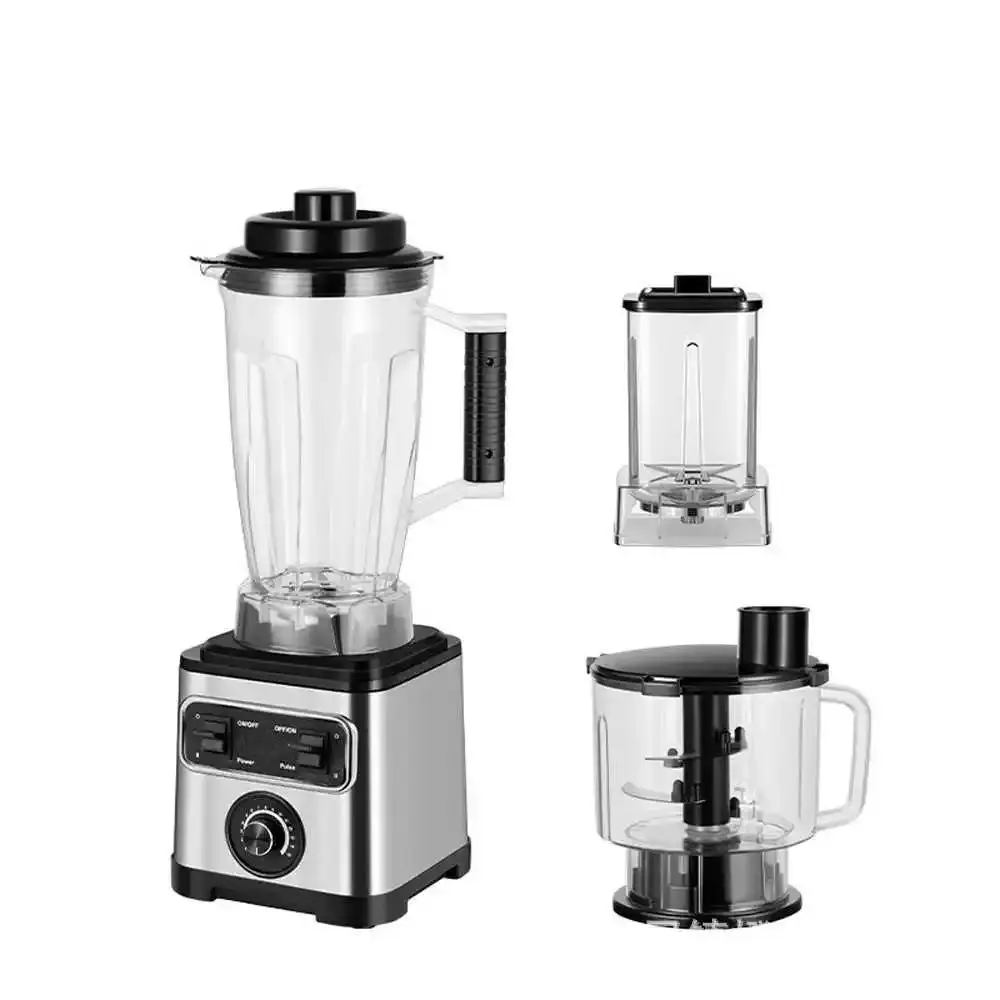 Robot de cuisine et mixeur avec 5 programmes: Mixer, Mixer Max, Hacher, Mélanger, Purée, Bol 1,8L, Cruche 2,1L, Tasse 700ml, 1200W, lavables au lave-vaisselle, Auto-iQ