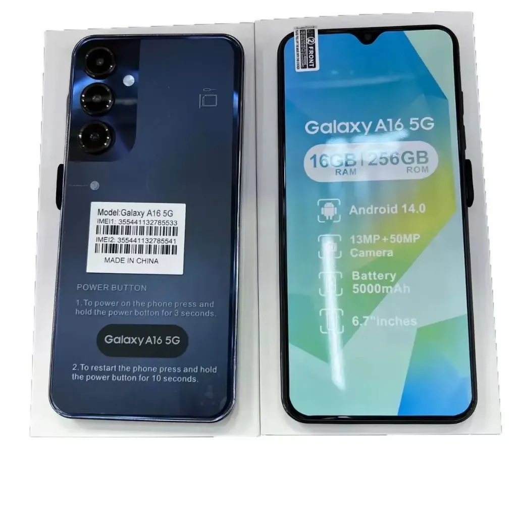 SAMSUNG Galaxy A16 Stockage 256GB RAM 16GB