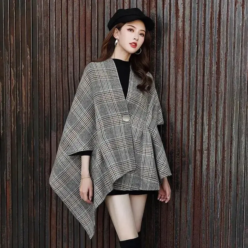 Veste en Laine Décontractée pour Femme (M)